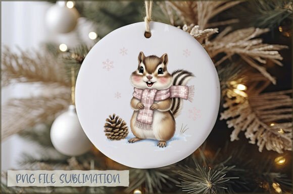 Chipmunk My Christmas Ornament PNG: A Designer’s Review