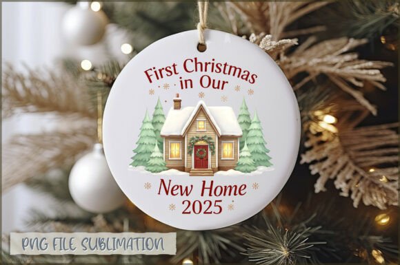 First Christmas in Our New Home 2025 Orn: Illustrations Review