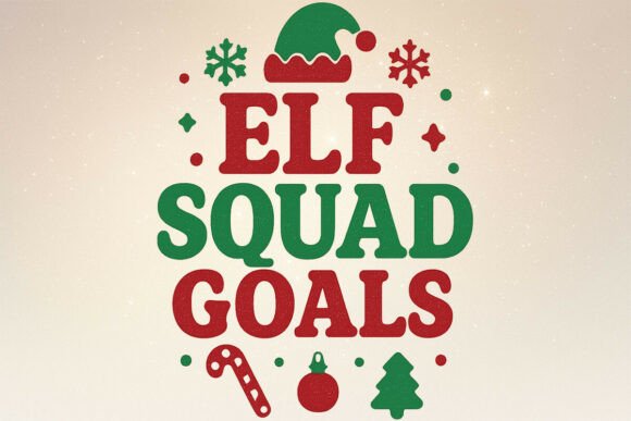 Review: Christmas Elf Squad Goals Sweater PNG for Illustrations