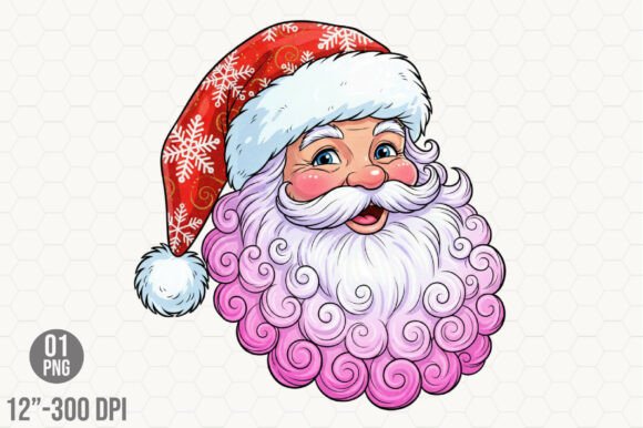 Review: Crochet Faux Yarn Christmas Santa PNG for Embroidery
